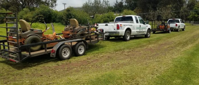 lawn service Hawaii lawn care Waimea Kamuela