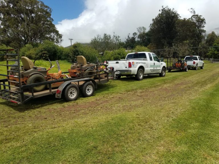 lawn service Hawaii lawn care Waimea Kamuela